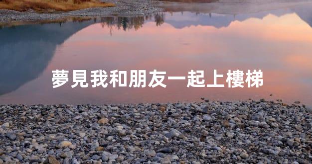 夢見我和朋友一起上樓梯