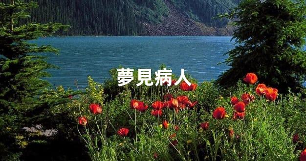 夢見病人