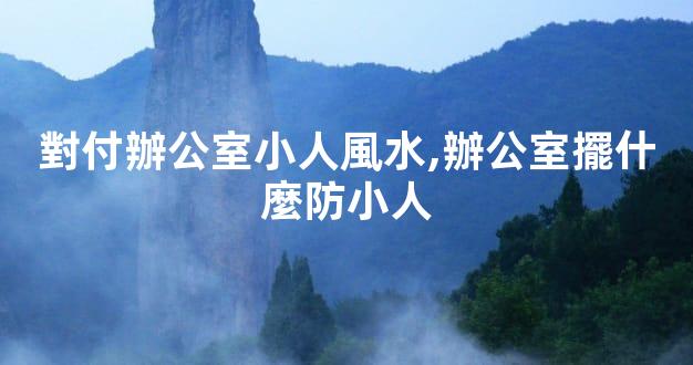 對付辦公室小人風水,辦公室擺什麼防小人