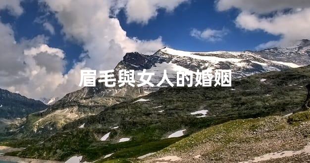 眉毛與女人的婚姻