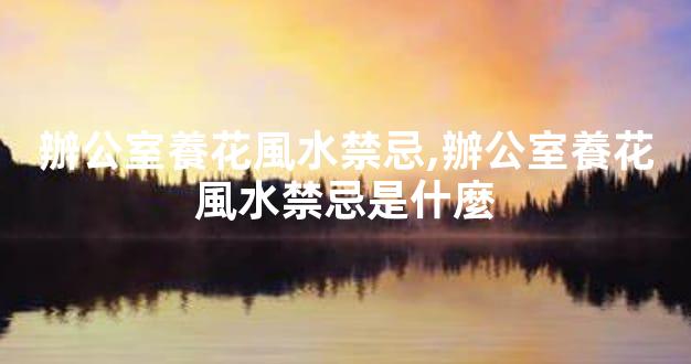 辦公室養花風水禁忌,辦公室養花風水禁忌是什麼