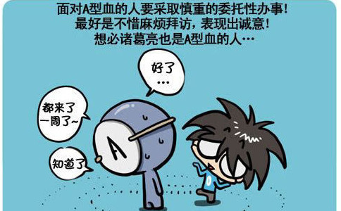 <b>A型血人的性格特點</b>