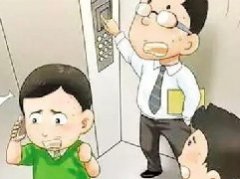 夢見困在電梯