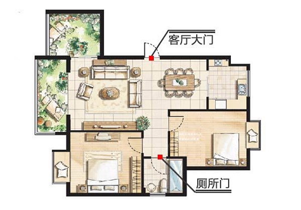 户型风水图解 户型风水图解100例