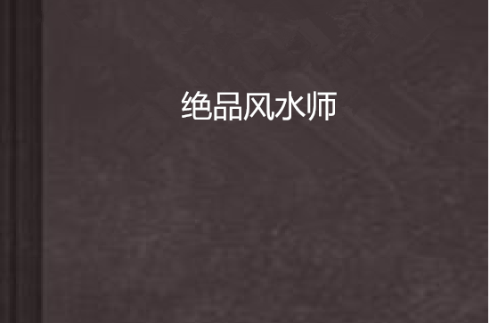 都市极品风水师 都市极品风水师罗定